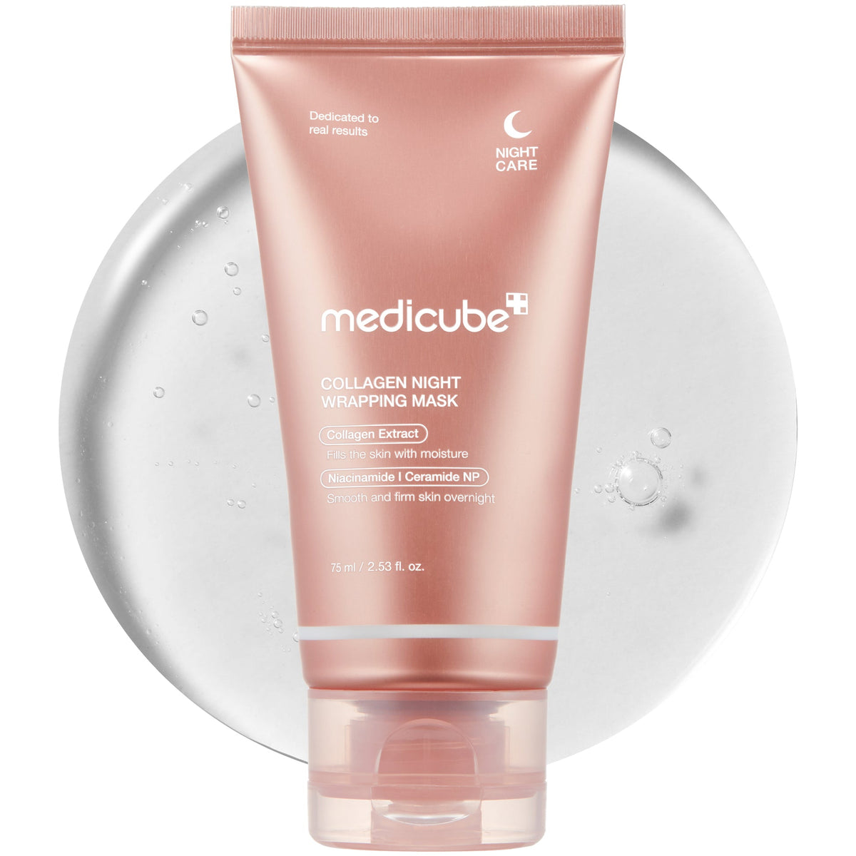 Medicube Collagen Night Wrapping Mask 75 ml – masque peel-off de nuit au collagène