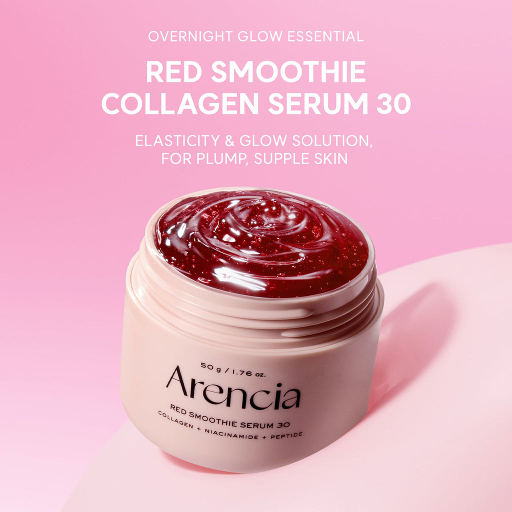 Arencia Red Smoothie Serum 30 – soin de nuit au collagène