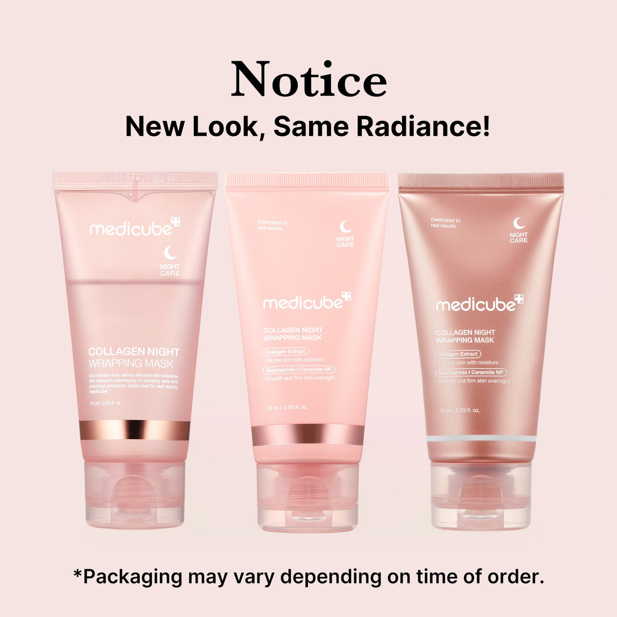 Medicube Collagen Night Wrapping Mask – nouvel emballage 75 ml