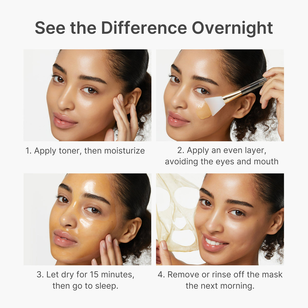Mode d’emploi Medicube Kojic Acid Turmeric Overnight Wrapping Mask