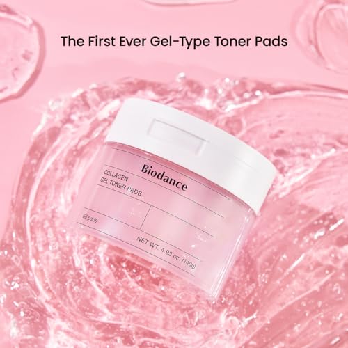 BIODANCE Collagen Gel Toner Pads – soin hydratant et raffermissant
