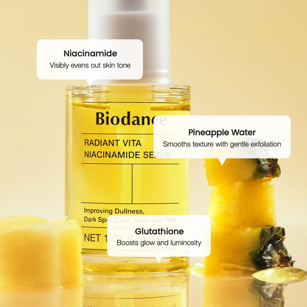 Texture du sérum BIODANCE Radiant Vita Niacinamide