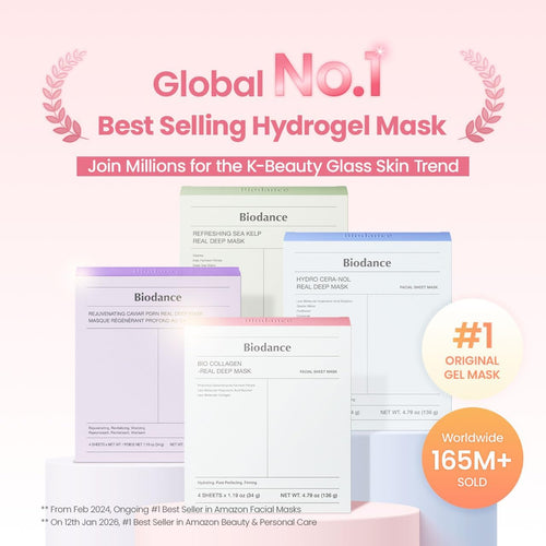 Masque hydrogel Biodance Bio-Collagen Real Deep Mask – présentation produit