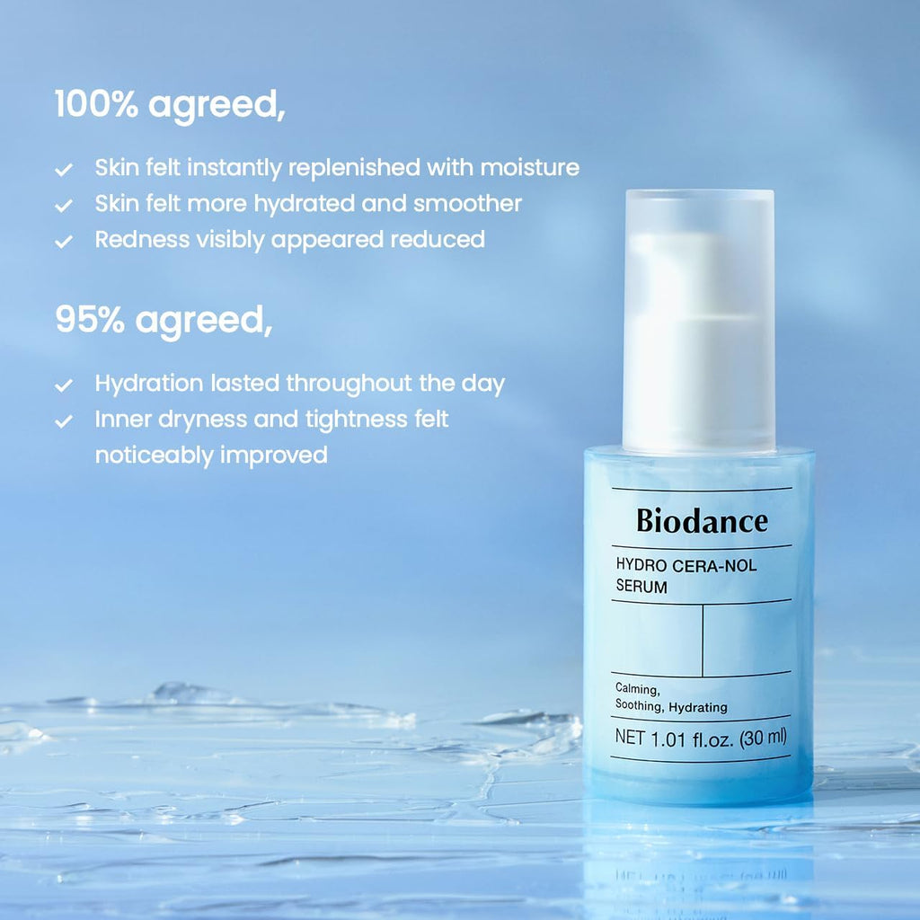 BIODANCE Hydro Cera-nol Serum – hydratation et apaisement