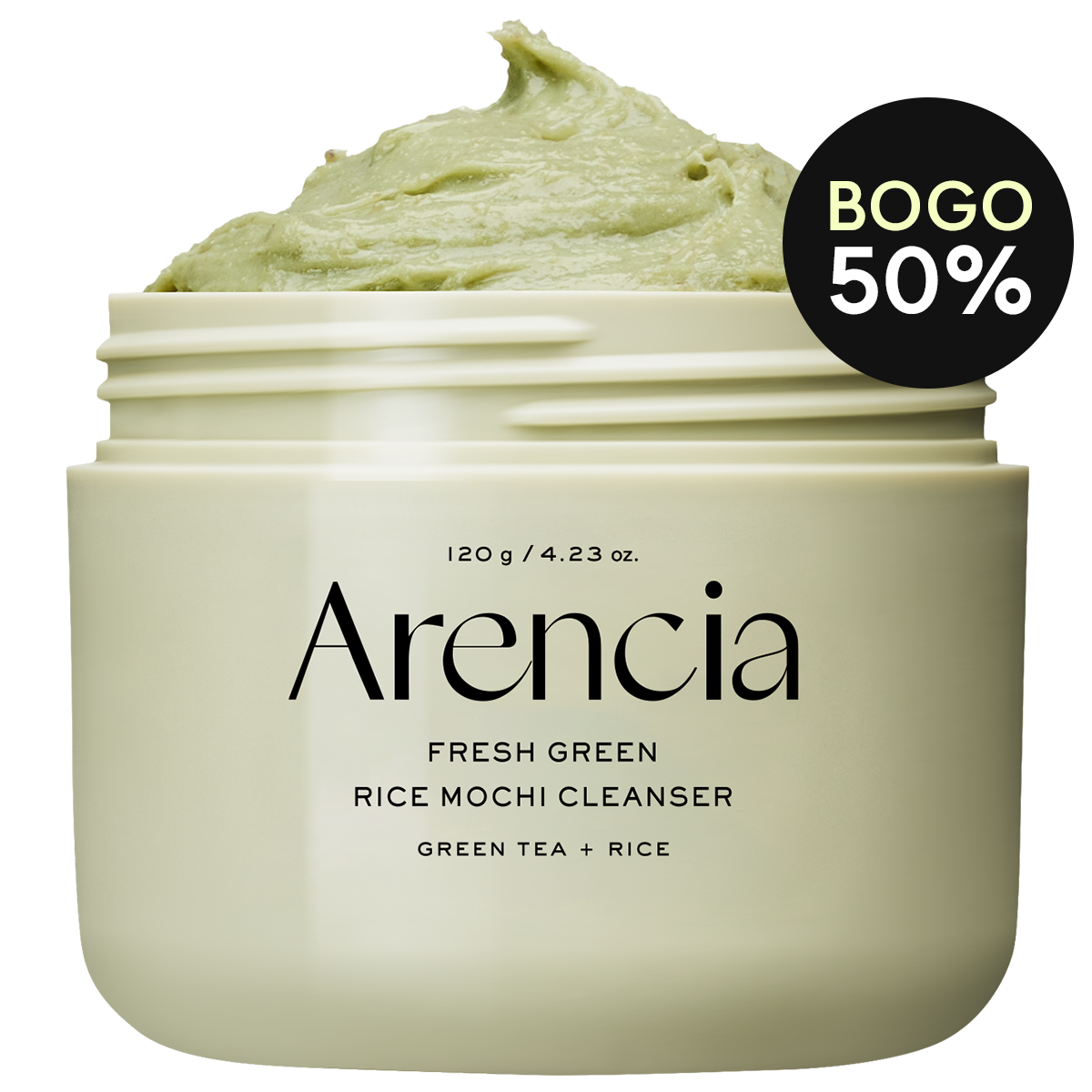 Arencia Fresh Green Rice Mochi Cleanser 120 g