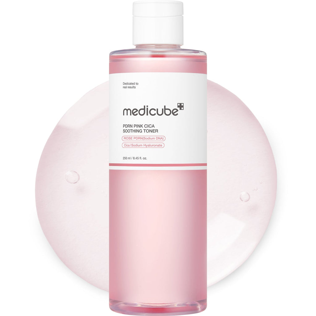 Medicube PDRN Pink Peptide Toner 250 ml – tonique rose hydratant et illuminateur