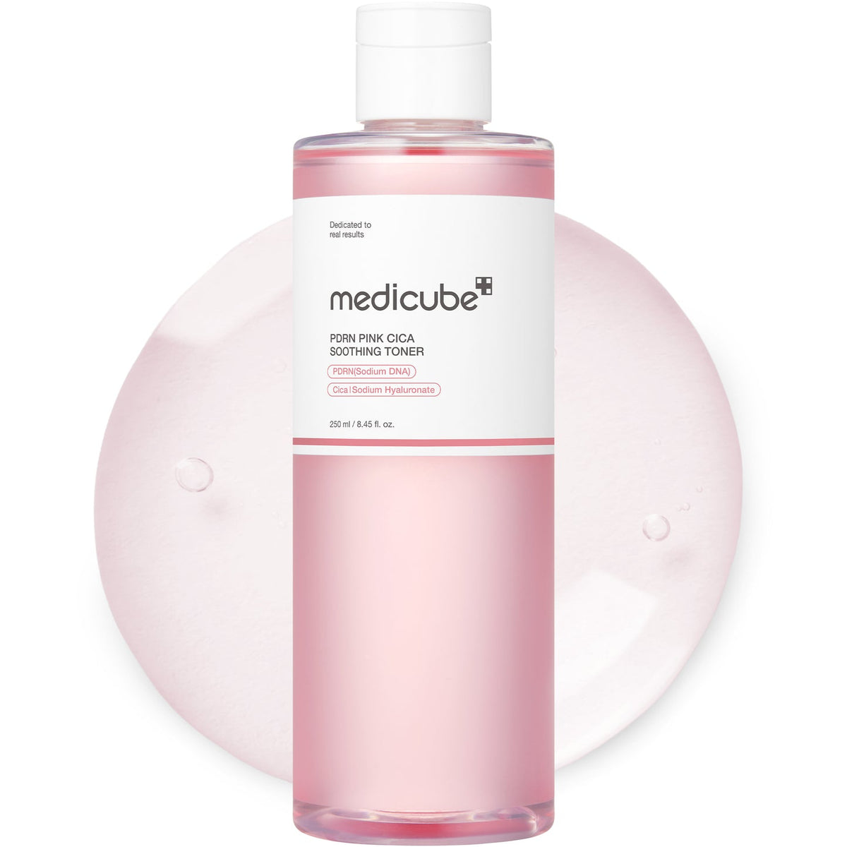 Medicube PDRN Pink Peptide Toner 250 ml – présentation produit
