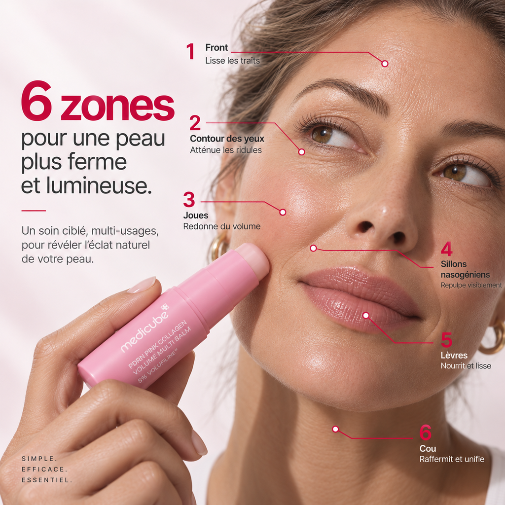 Medicube – Baume Multi-Usage PDRN & Collagène Rose 10 g