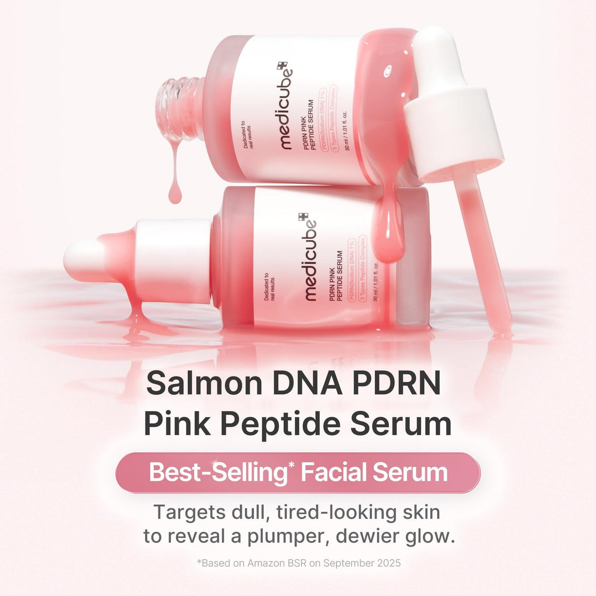 Medicube PDRN Pink Peptide Serum – sérum éclat et fermeté